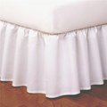 Magic Skirt Bed Skirt FRE34414WHIT02 14 in. Ruffled Bed Skirt  White - Full FRE34414WHIT02